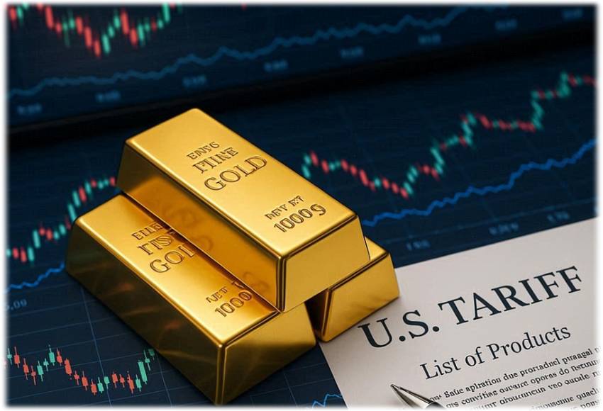 Tariffs Trigger Gold Futures Turmoil, Physical Gold Stable