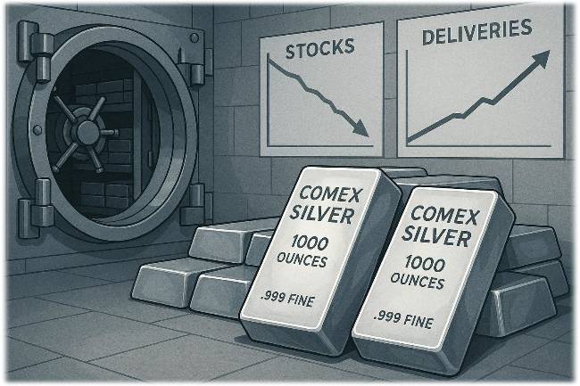 Is COMEX Silver Heading for a Physical Crunch?
