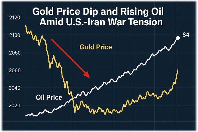 Why Gold and Silver Dipped After the Iran War Started