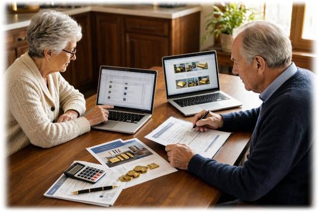 comparing gold iras